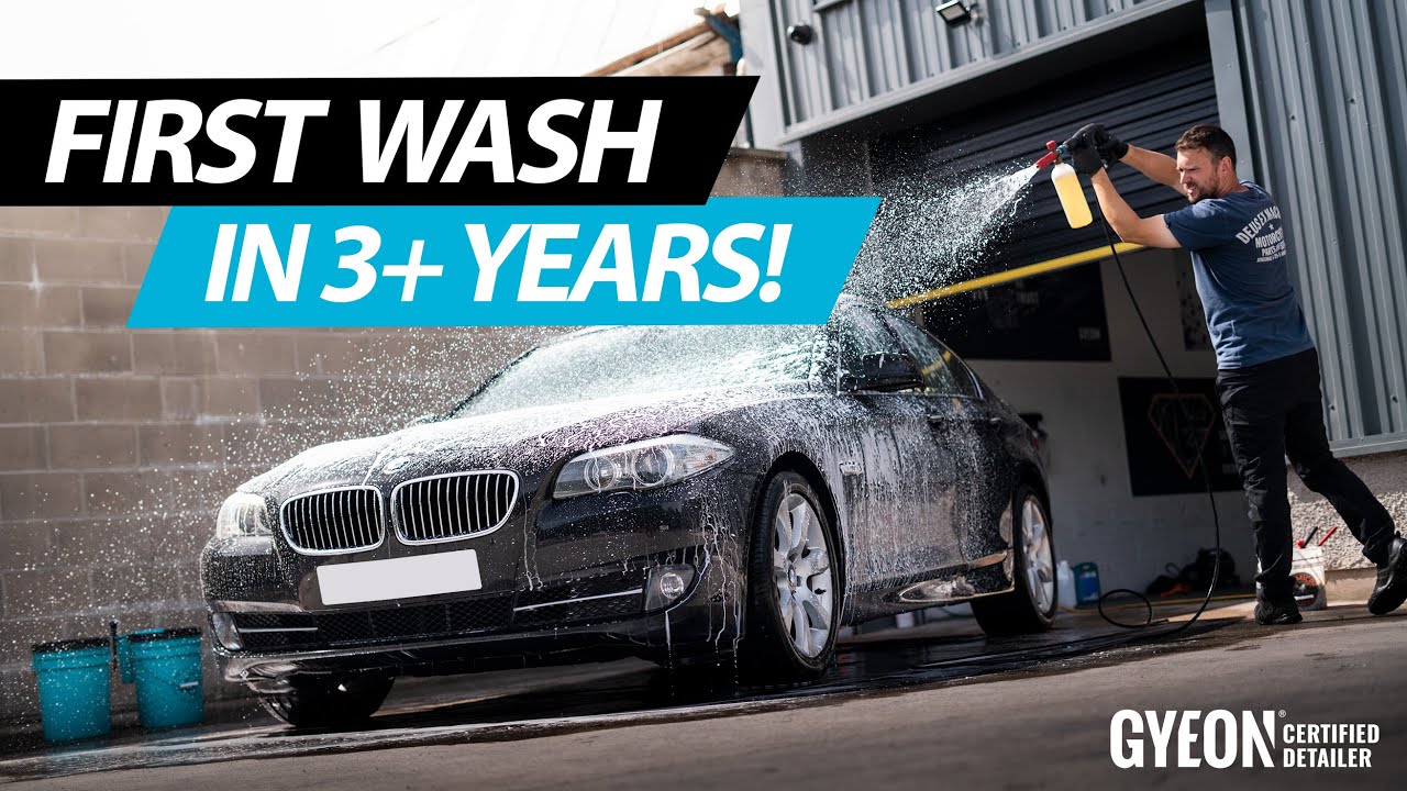 DIRTY BMW 5 series - Deep CLEAN! (Automotive Detailing)