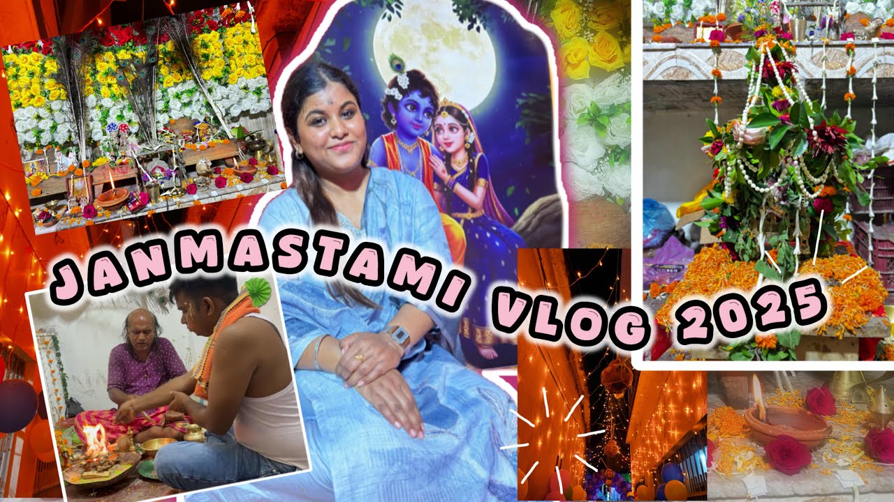 Shree Krishna Janmastami Vlog 2025 || Spicy Siblings 🔥|| Odia Vlog