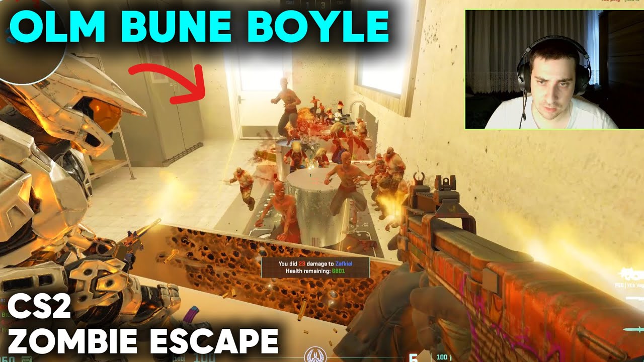 GÖRDÜĞÜM EN GÜZEL ZOMBİ HARİTASI CS2 Zombie Escape