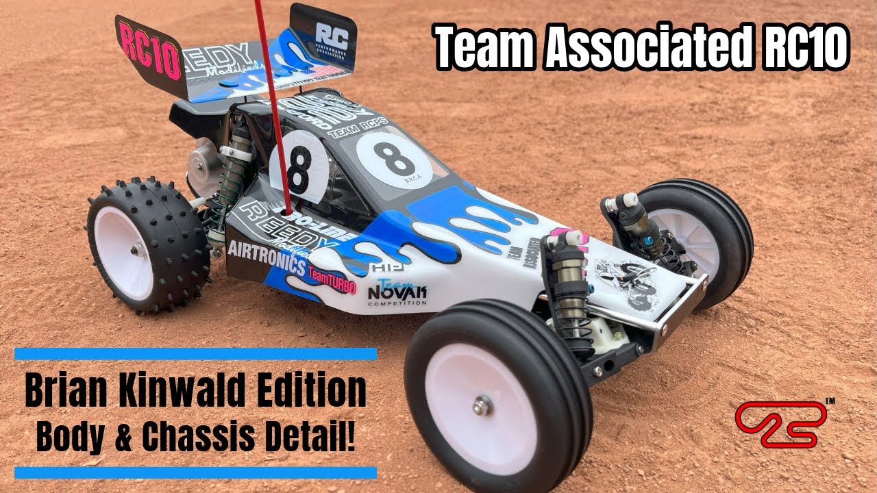 Team Associated RC10 Brian Kinwald Edition:  Detailing the Body & Chassis