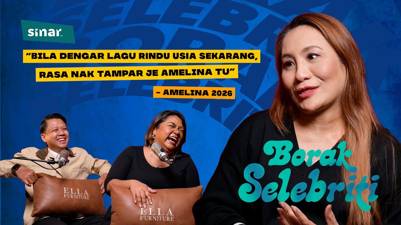 "Bila saya dengar lagu RINDU dalam usia macam ni, rasa nak tampar je Amelina tu" - Amelina 2026