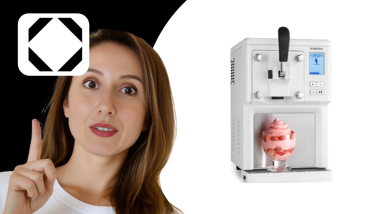 Wie man flüssiges Eis repariert - Klarstein Sweet Sundae Maker