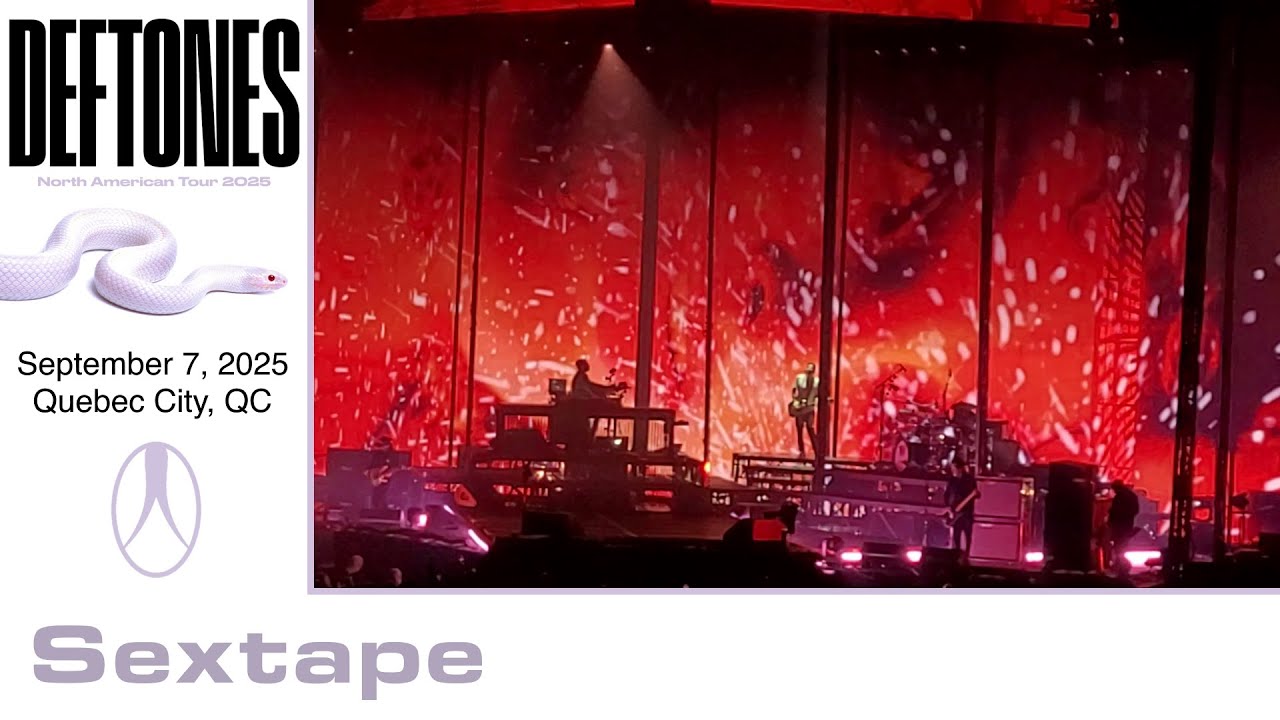 Deftones - Sextape | Live; Quebec City (07-09-2025)