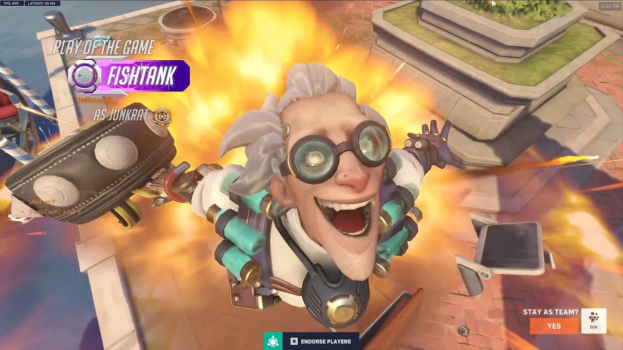 POTG! «Полный хаос» Крысавчика — OP в руках Аквамарина — OVERWATCH 2, 19-й сезон