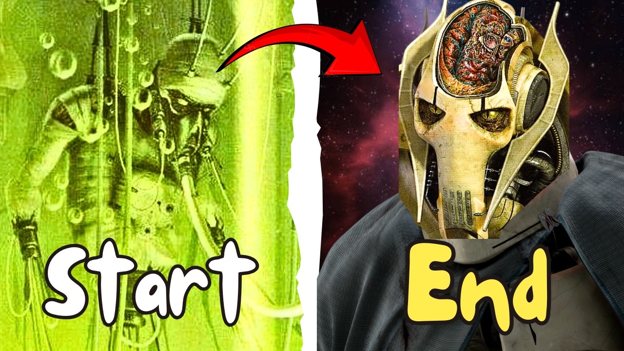 The ENTIRE Story of General Grievous from Beginning to End
