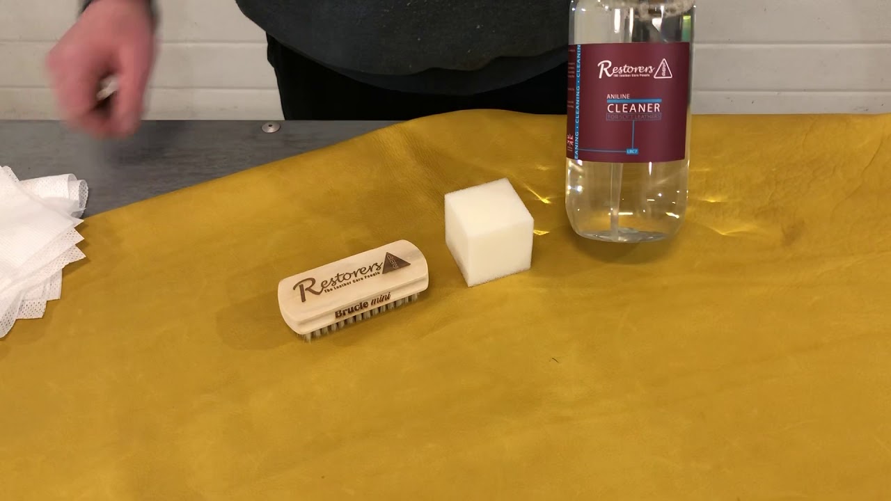 Aniline Leather Cleaner - LRC7 - Product Video - Deep Cleaning For Aniline Leather Items