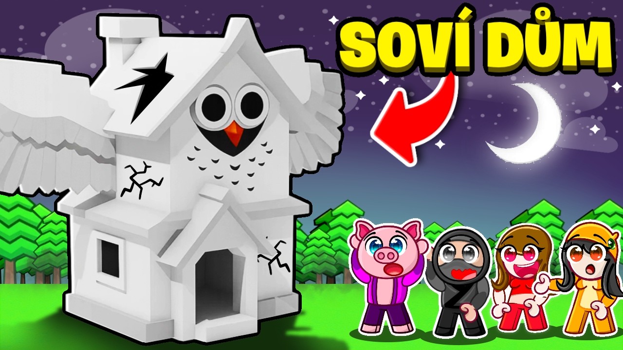 SOVA unesla DÍTĚ do SVÉHO DOMU v 99 NOCÍ v LESE v Robloxu!