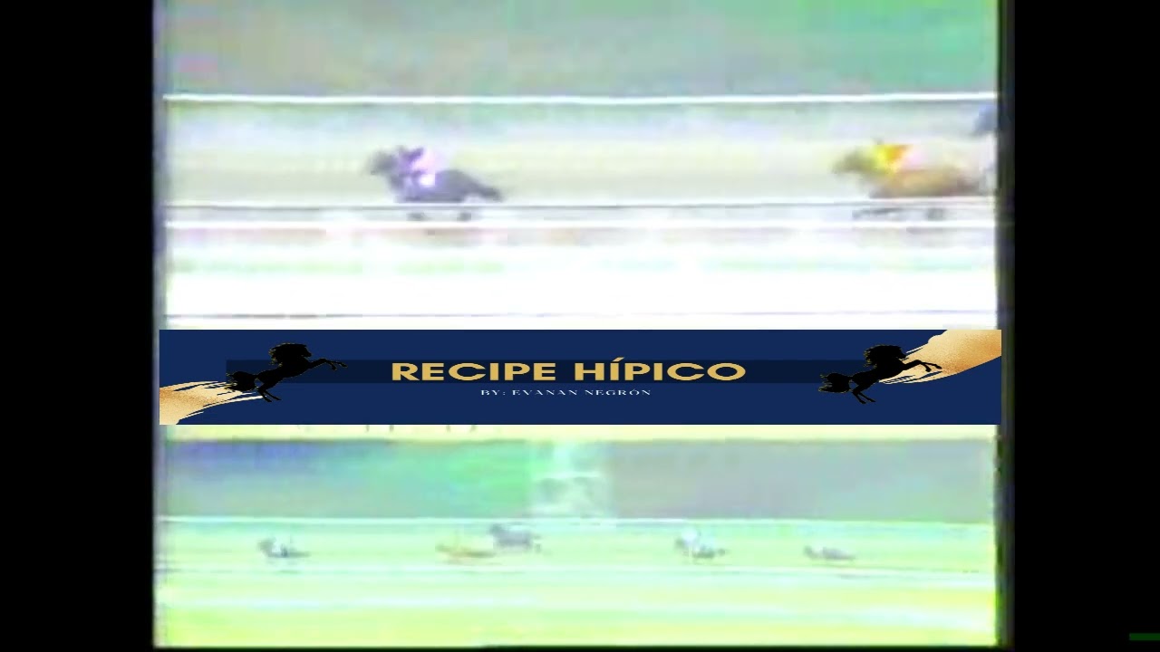 German Gonzalez con RIFE&Ntilde;O hijo de Guapo gana su 1er Clasico Andres Bello en el a&ntilde;o 1990.