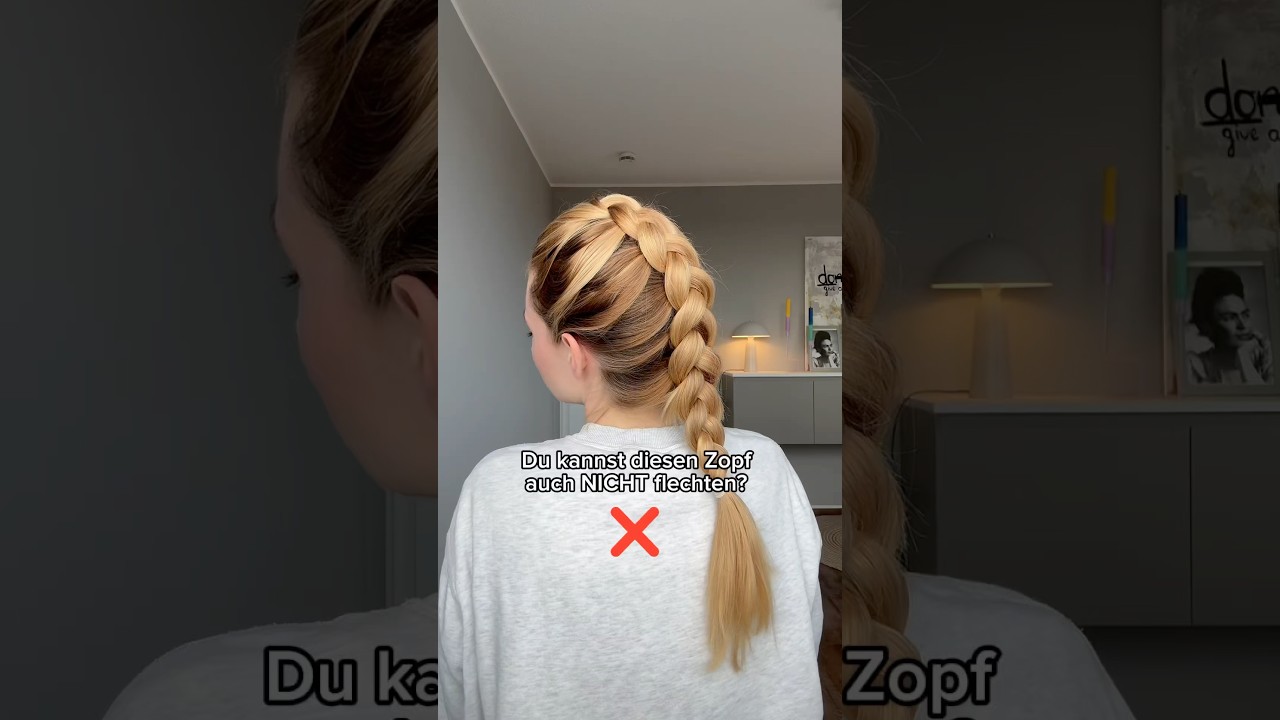 ✨Teil 2: Fake Holländischer Zopf 