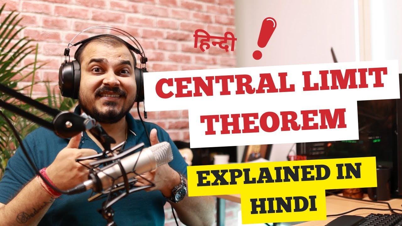 Tutorial 10-Central Limit Theorem|Statistics In Hindi