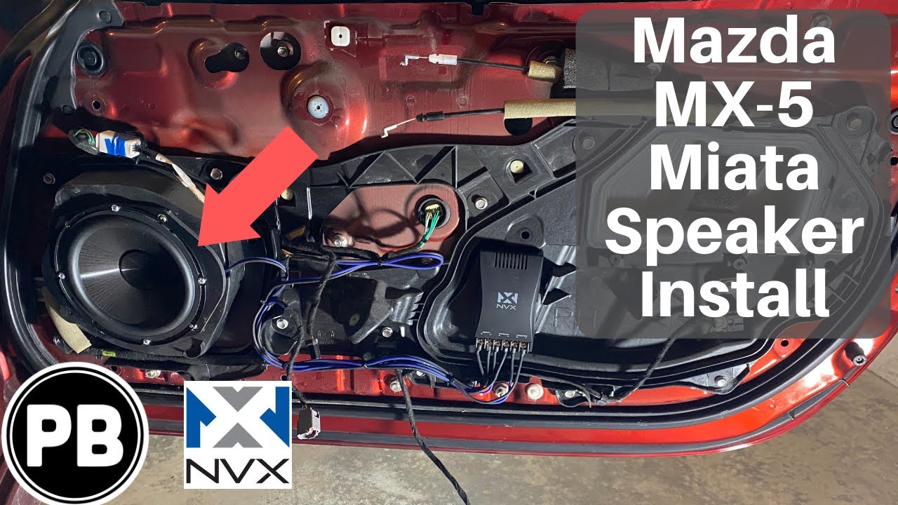 2006 - 2015 Mazda MX-5 Miata Front Door Speaker Install