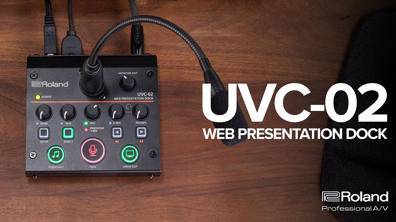 Представляем UVC-02 Web Presentation Dock для онлайн-презентаций