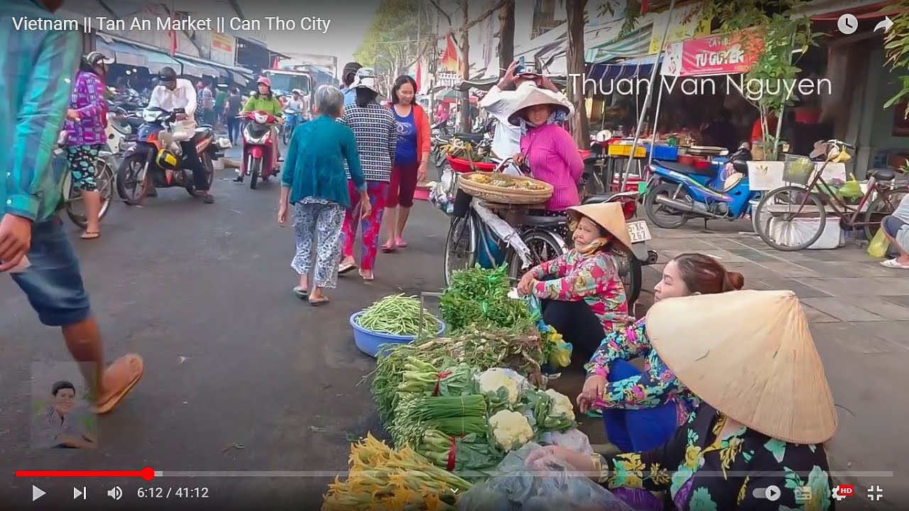 Vietnam || Tan An Market || Can Tho City
