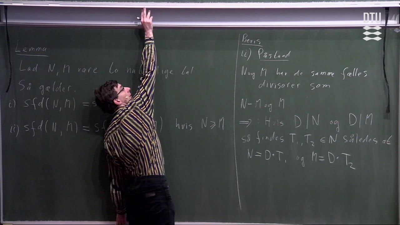 Euklids Algoritmer: Hjørnestenen i Diskret Matematik Forklaret (Lektion 9 - Part 1/3)