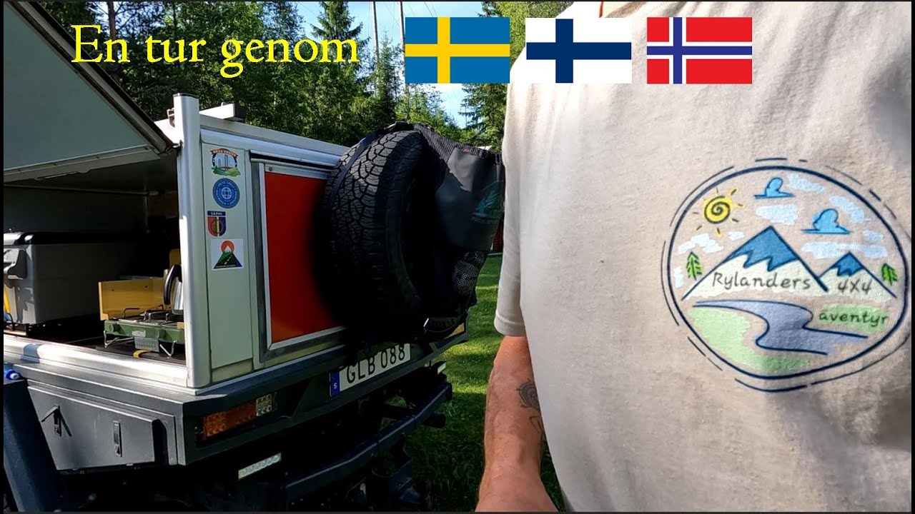 Semestertripp 2025 Sverige, Finland och Norge