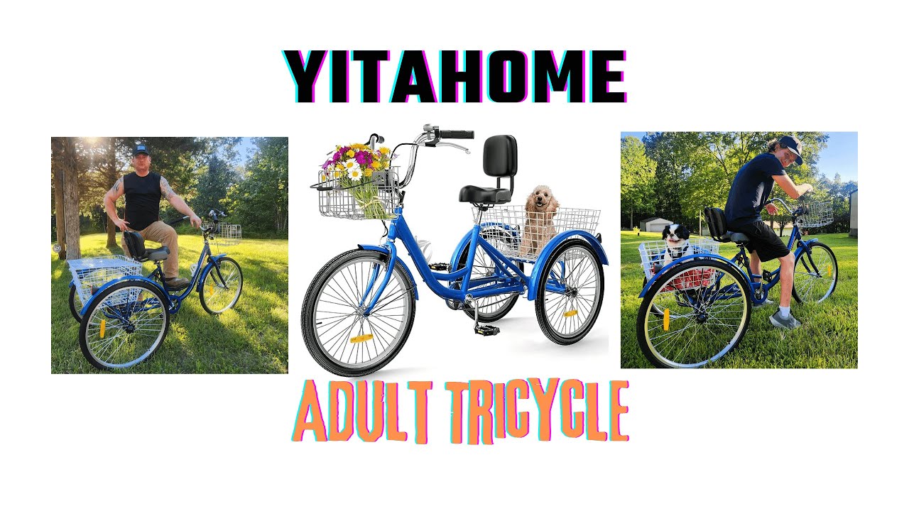 YITAHOME Adult Tricycle/ UNBOXING/FULL ASSEMBLY & REVIEW