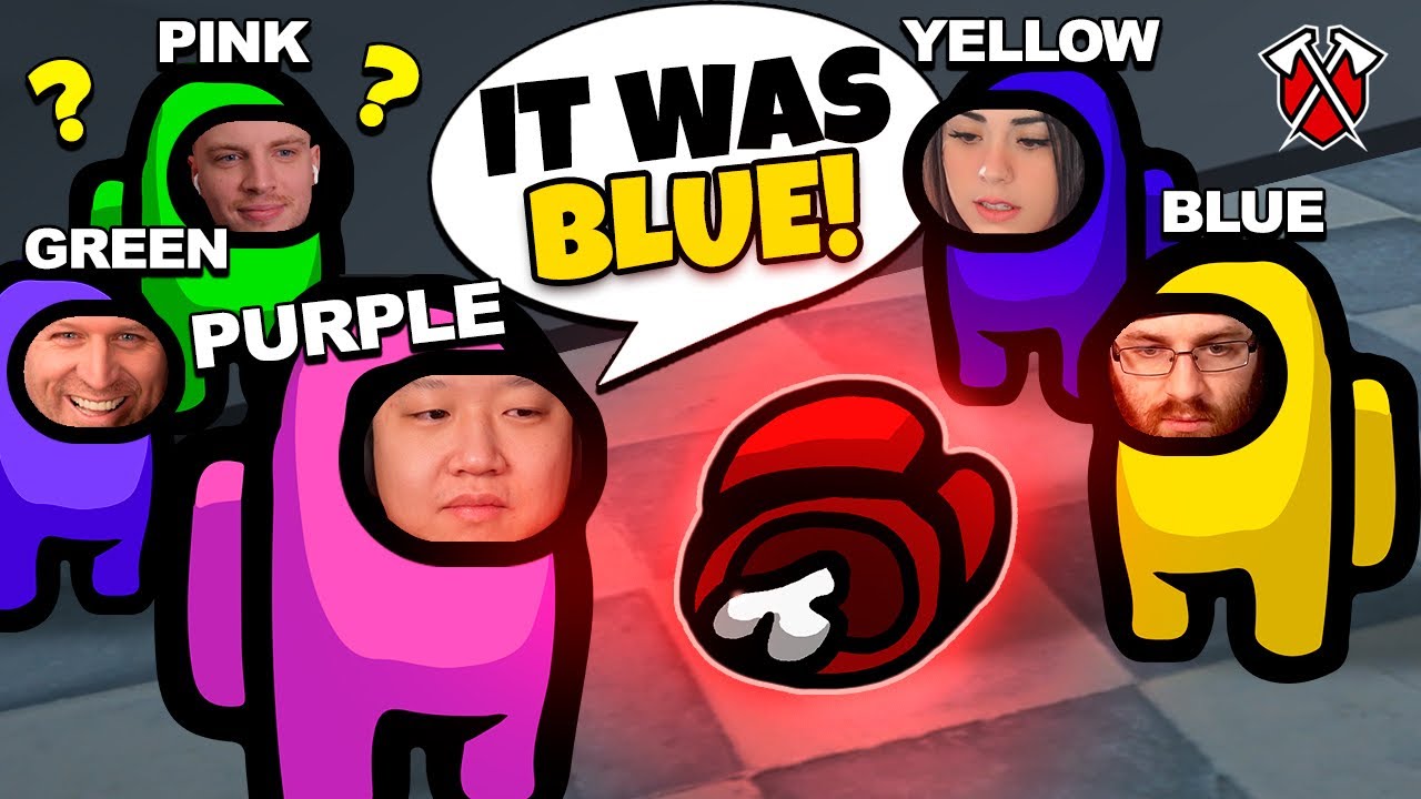 COLORS CHALLENGE IN AMONG US!