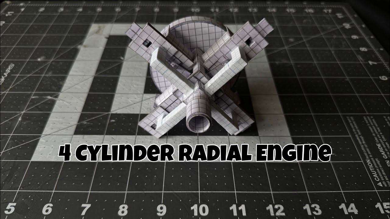 The 4 Cylinder Radial Engine Is Back