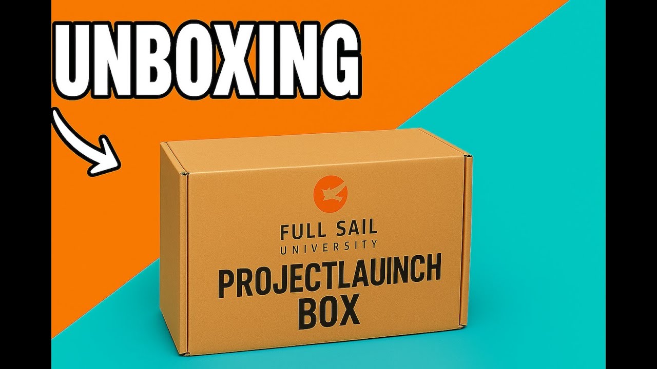 Full Sail University Project Launch Box Unboxing | What’s Inside My Film School Gear?!