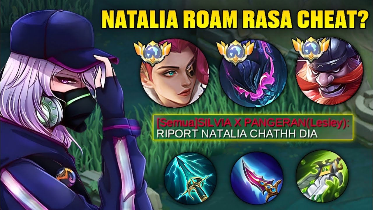 BRUTAL🔥 CARA MAIN NATALIA ROAM SAMPE DISANGKA CHEATER | BUILD NATALIA TERSAKIT 2026 - MLBB