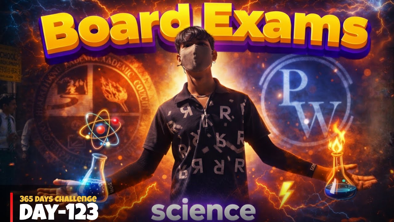 Board Exams Day-4 | Science Bhi Accha Gaya | Day-123 | ft @jac-boardwallah @PW-Foundation 