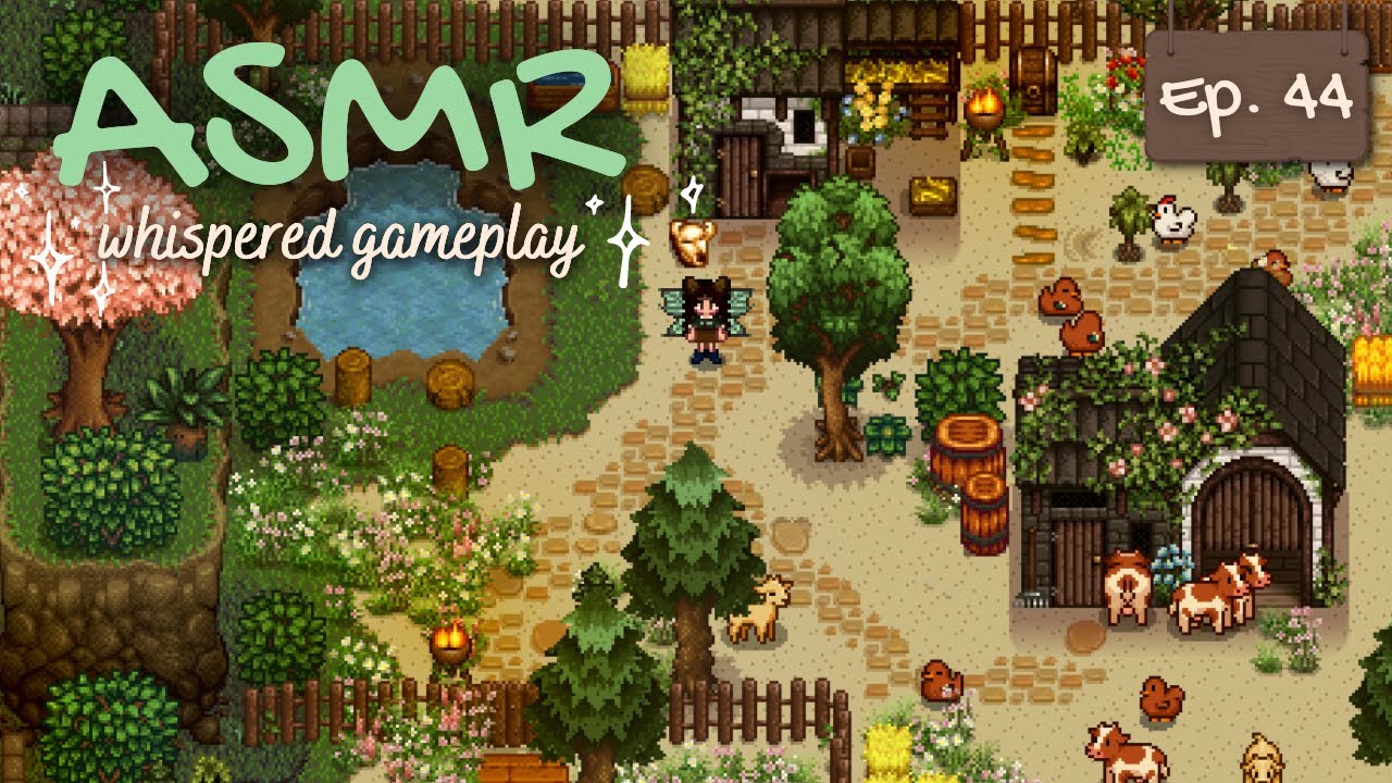 ASMR 🌱 cozy Stardew Valley gameplay