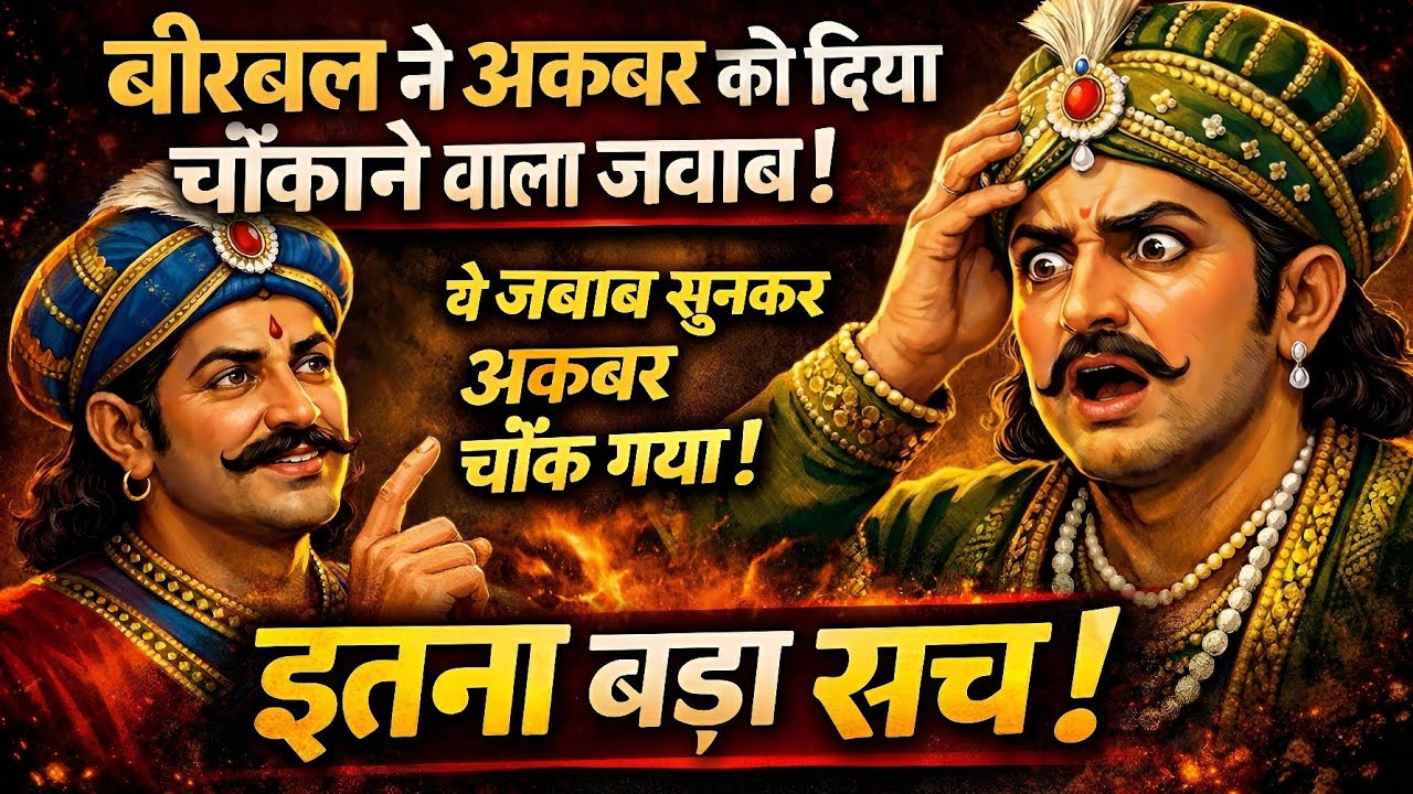 बीरबल ने अकबर को दिया चौंकाने वाला जवाब | Akbar Birbal Story | Hindi Kahani #kahani #hindi 