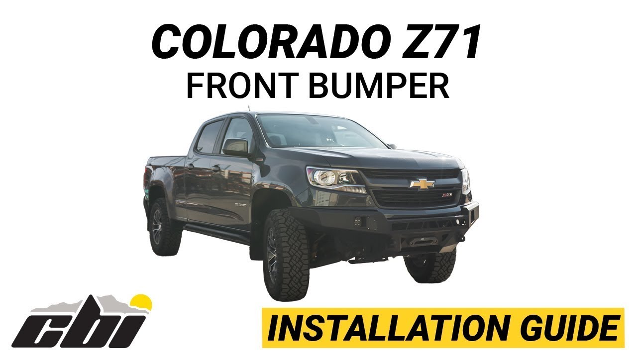ZR2 Colorado Classic Front Bumper On A Z71 Colorado Truck