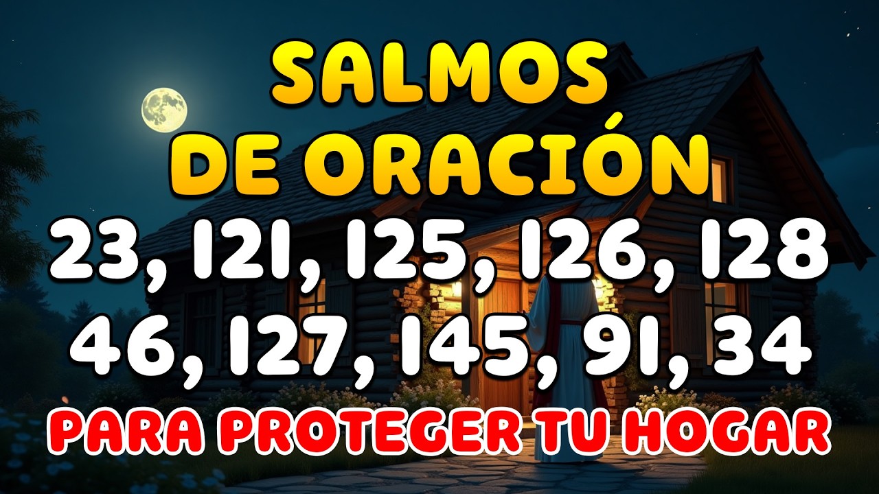 EL ESCUDO Y LA FUERZA DE DIOS PROTEGEN TU HOGAR | SALMOS DE ORACIÓN PARA PROTEGER TU HOGAR