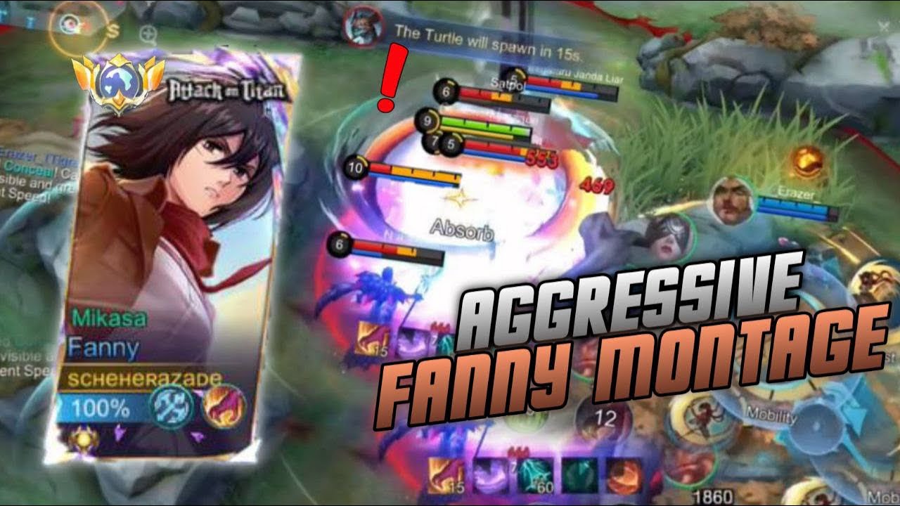AGGRESSIVE FANNY MONTAGE PT 2 | MLBB