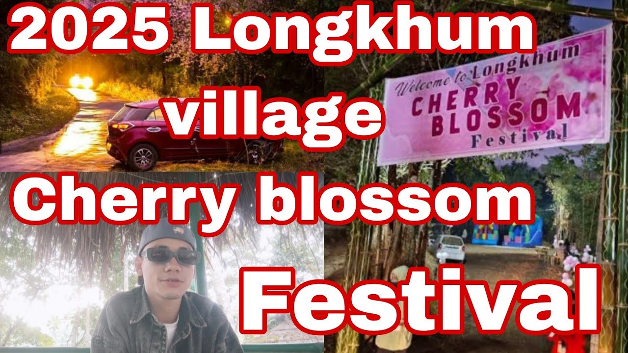 MY FIRST EXPERIENCE WAS AMAZING AT THE LONGKHUM VILLAGE CHERRY BLOSSOM FESTIVAL 