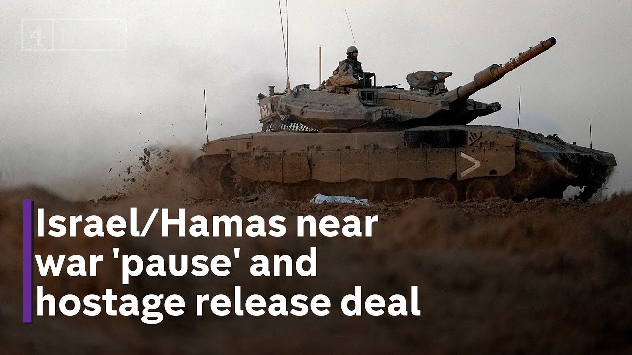 Israel and Hamas 'on verge' of humanitarian 'pause' and hostage deal