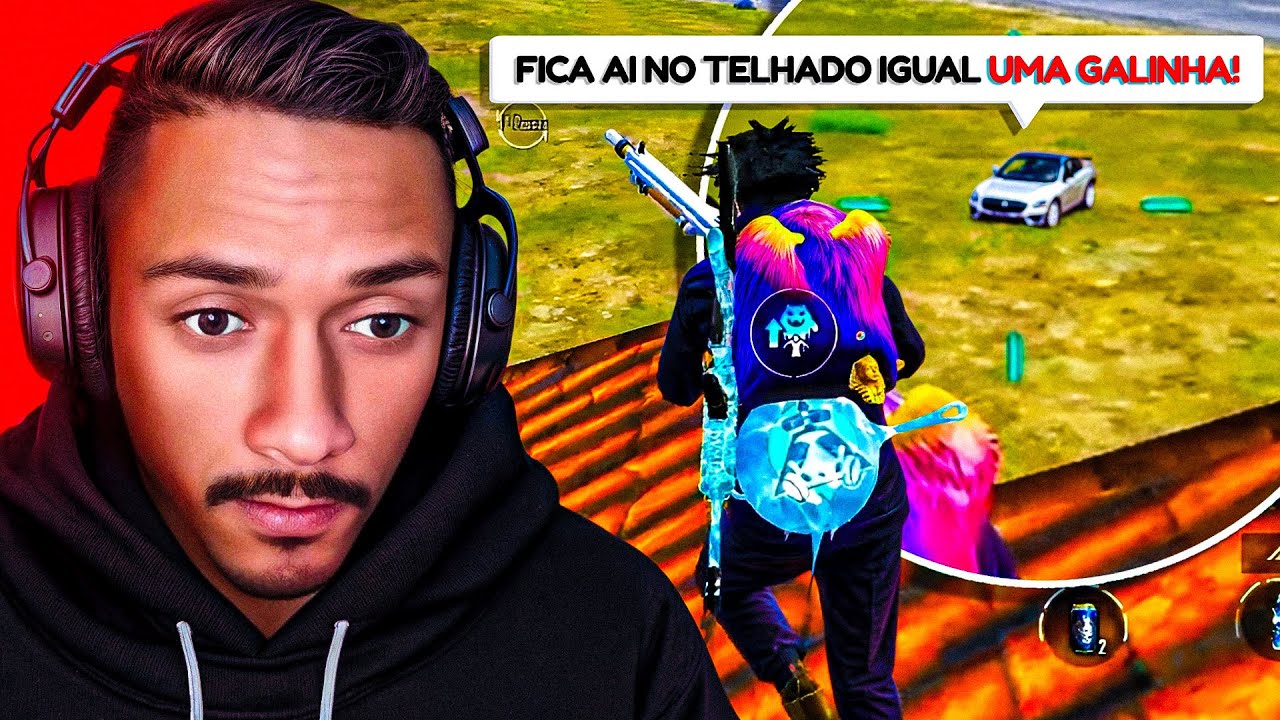 MINHA NOÇÃO DE JOGO É DIFERENTE - PUBG MOBILE - MOBILADOR RED MAGIC ASTRA 