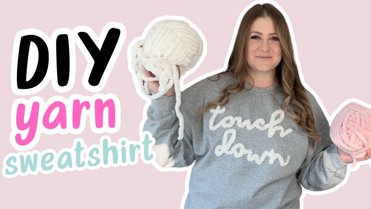 Chenille Yarn Sweatshirt Sewing Technique Tutorial - Sewing Tips & Tricks