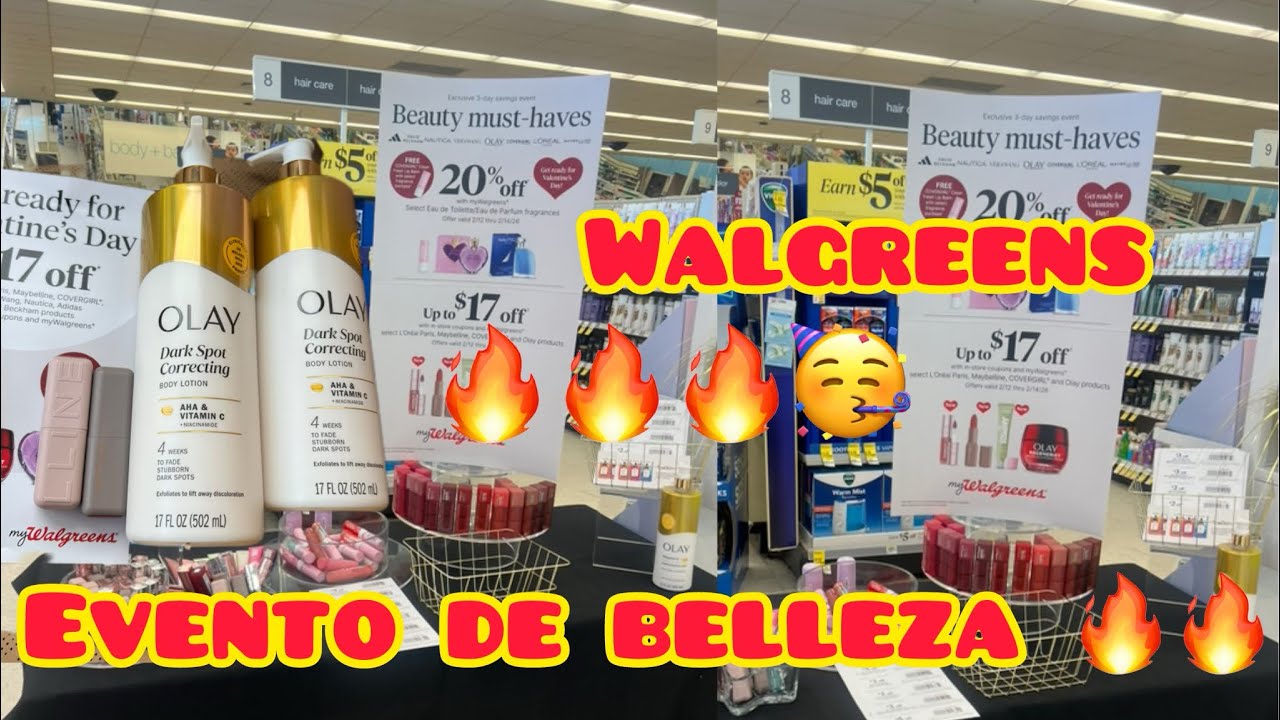 Walgreens 🔥🔥vámonos por Maybelline y olay 🔥🔥
