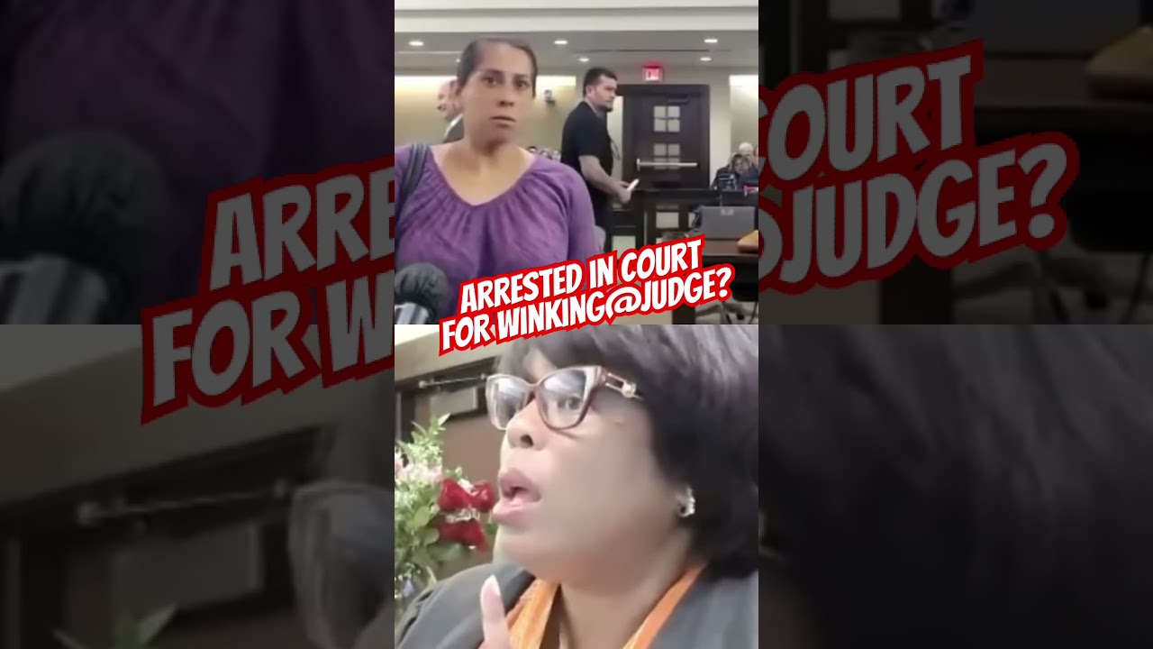 Judge Boyd Cuffs Bully for Winking at Her! #crime #police #judge #trending #court #law #crime #new