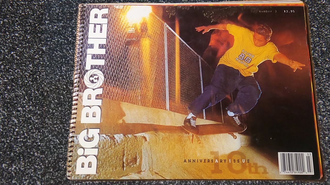 1992 Big Brother Skateboard Magazine #3 - Look-Through