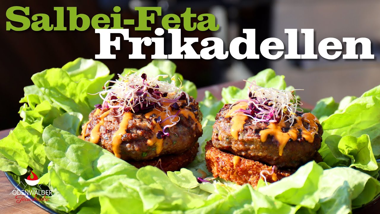Salbei-Feta Frikadellen mit Tomaten Schnitzelchen
