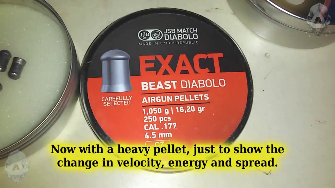 Homemade Chronograph Supersonic Test, Hatsan AT44 .177 STR Rifle and JSB Exact Beast pellets