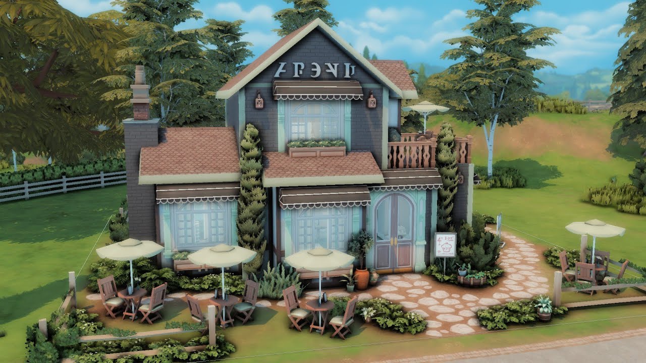 bakery 🥐 | the sims 4 speed build | no cc