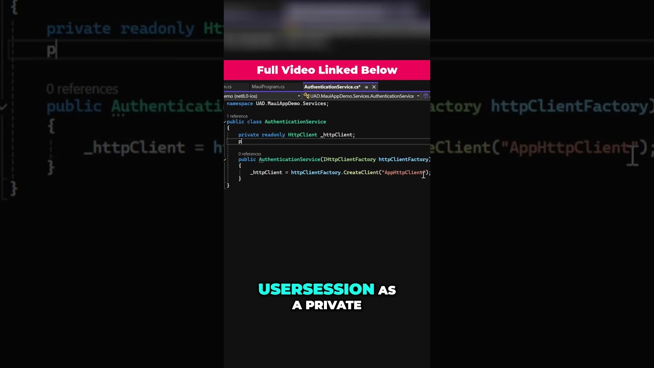 Implementing Authentication in .Net MAUI - #dotnetmaui