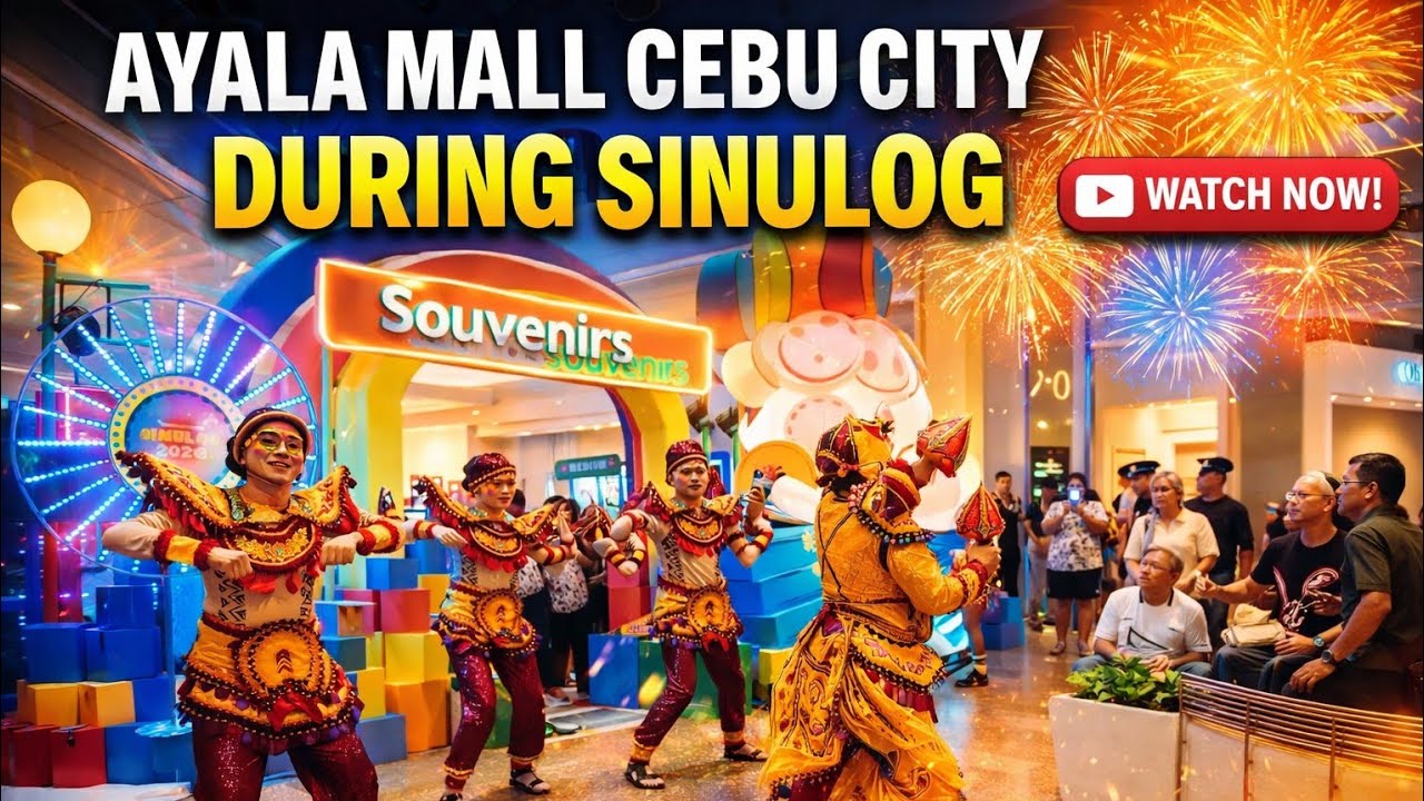 AYALA MALL CEBU CITY DURING SINULOG 2026. WALKING TOUR. 