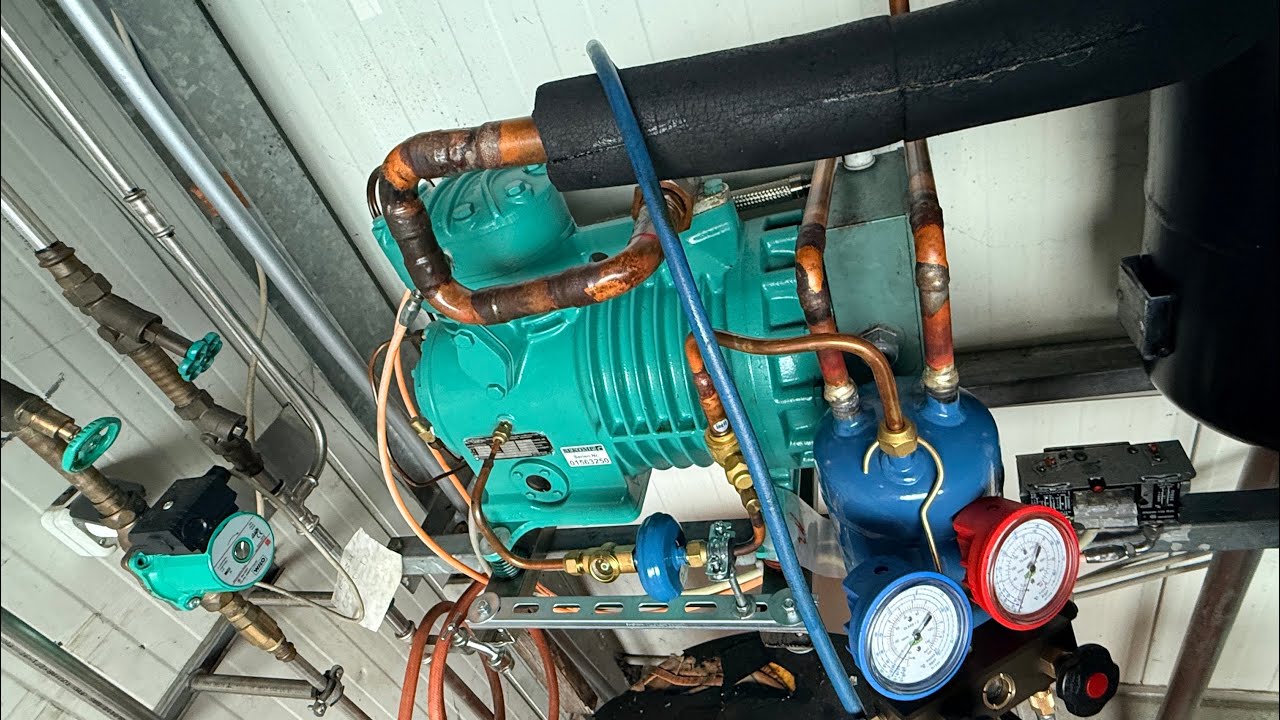 POV My day as a refrigeration technician #pov #live #work #technician