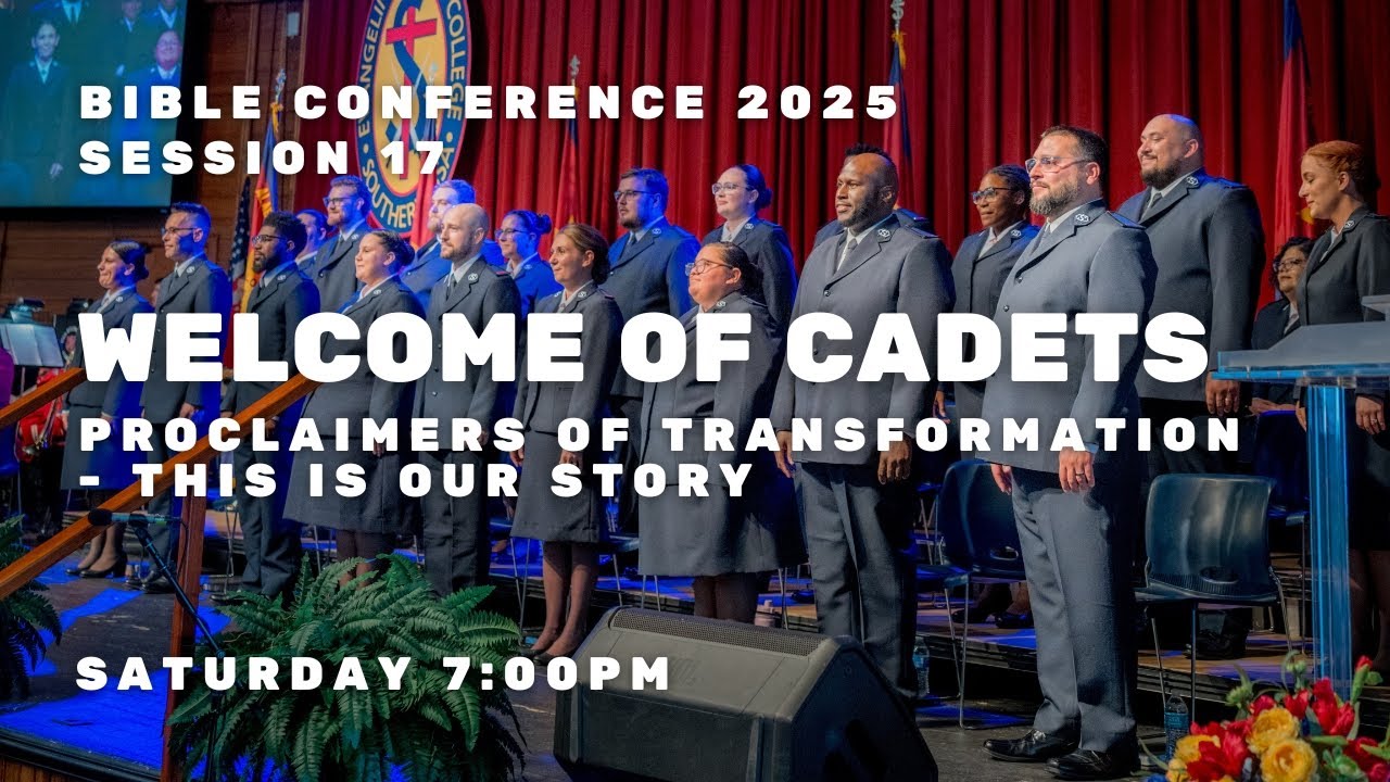 2025 Welcome of Cadets: Proclaimers of Transformation – This is Our Story