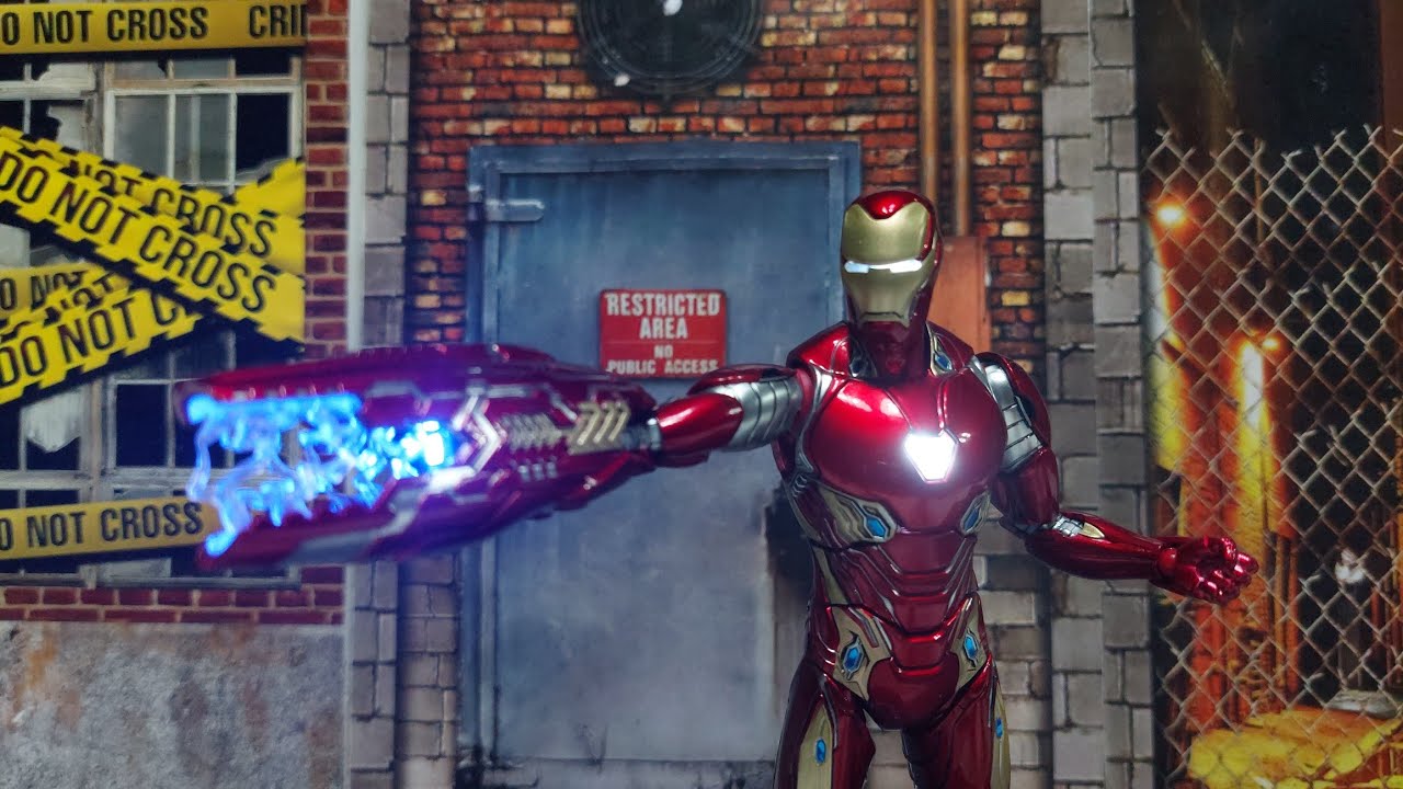 unboxing video review en español de figura fantascraft (comicave studios)Iron man Mark 50 diecast