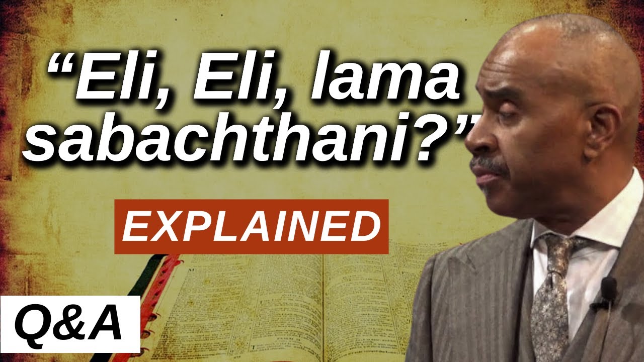 Pastor Gino Jennings Explains the Real Meaning of Matthew 27:46: 'Eli, Eli, lama sabachthani?'
