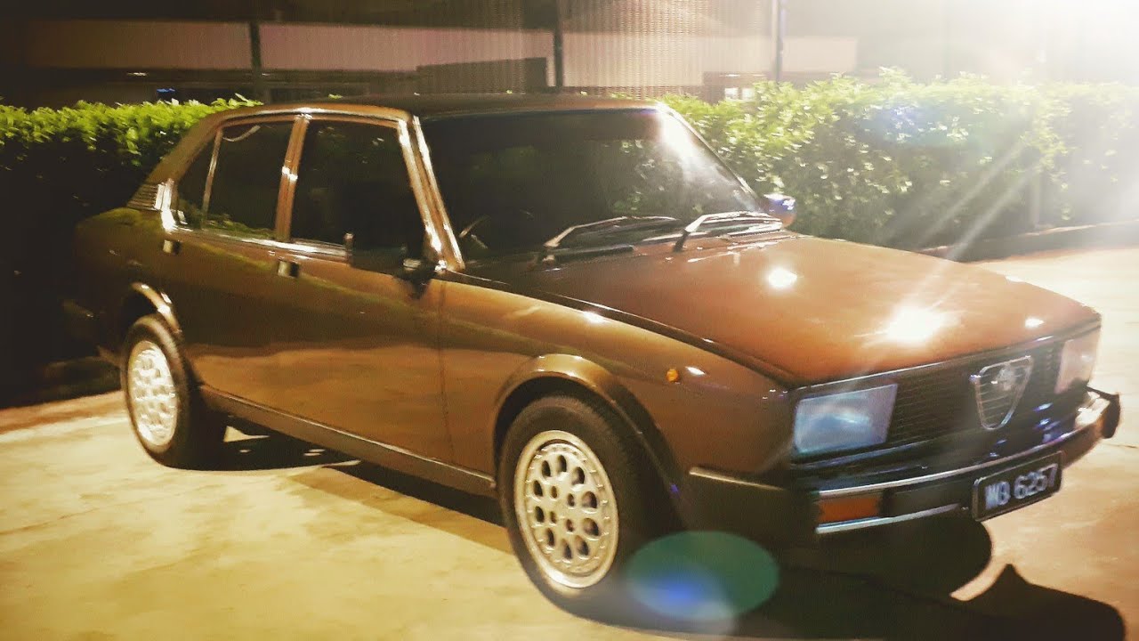 DAY 27 - MCO: 1979 Alfa Romeo Alfetta does a Grocery Run!! (In-car) | EvoMalaysia.com