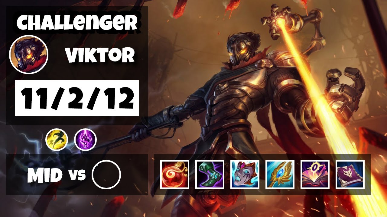 Viktor vs Lee Sin EU Challenger MID (11/2/12) - v11.10
