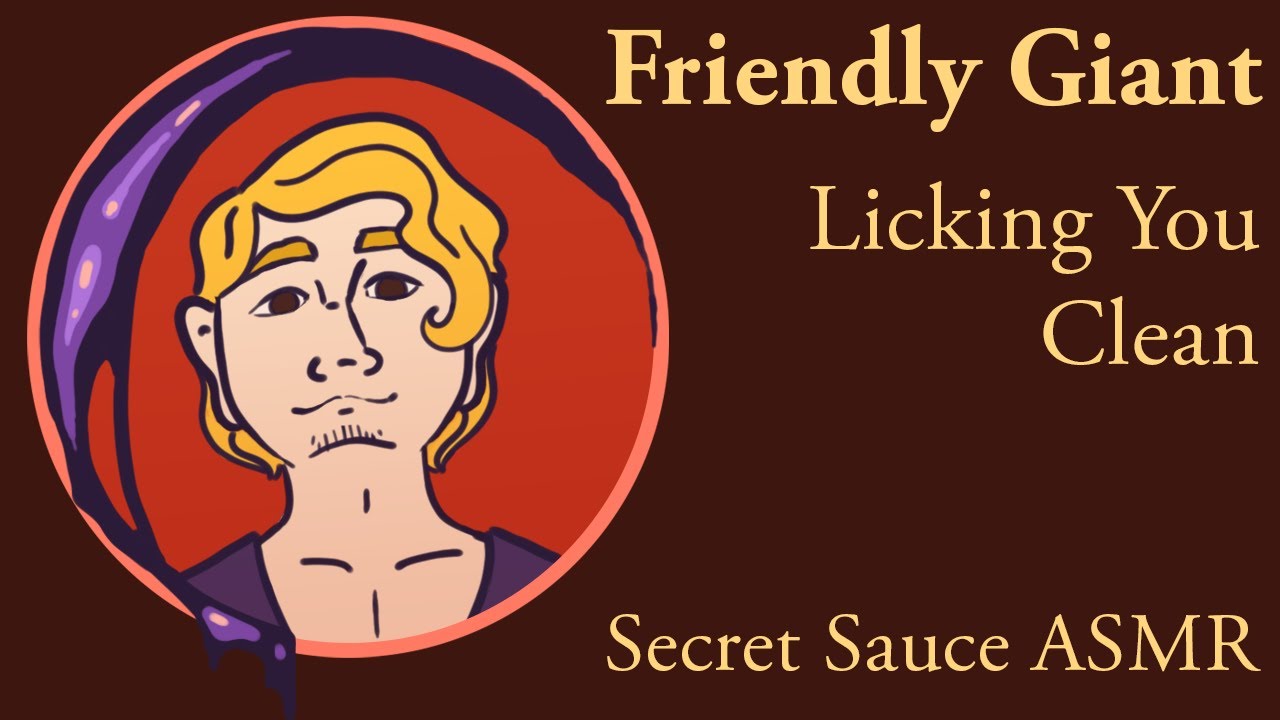 [ASMR] [M4A] Friendly Giant Licks You Clean