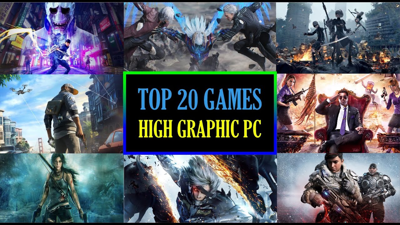 TOP 20 HIGH GRAPHICS PC GAMES WITH REALISTIC GRAPHICS IN 2025✨